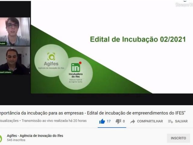 foto 1 live a importancia de incubao para empresas sebrae